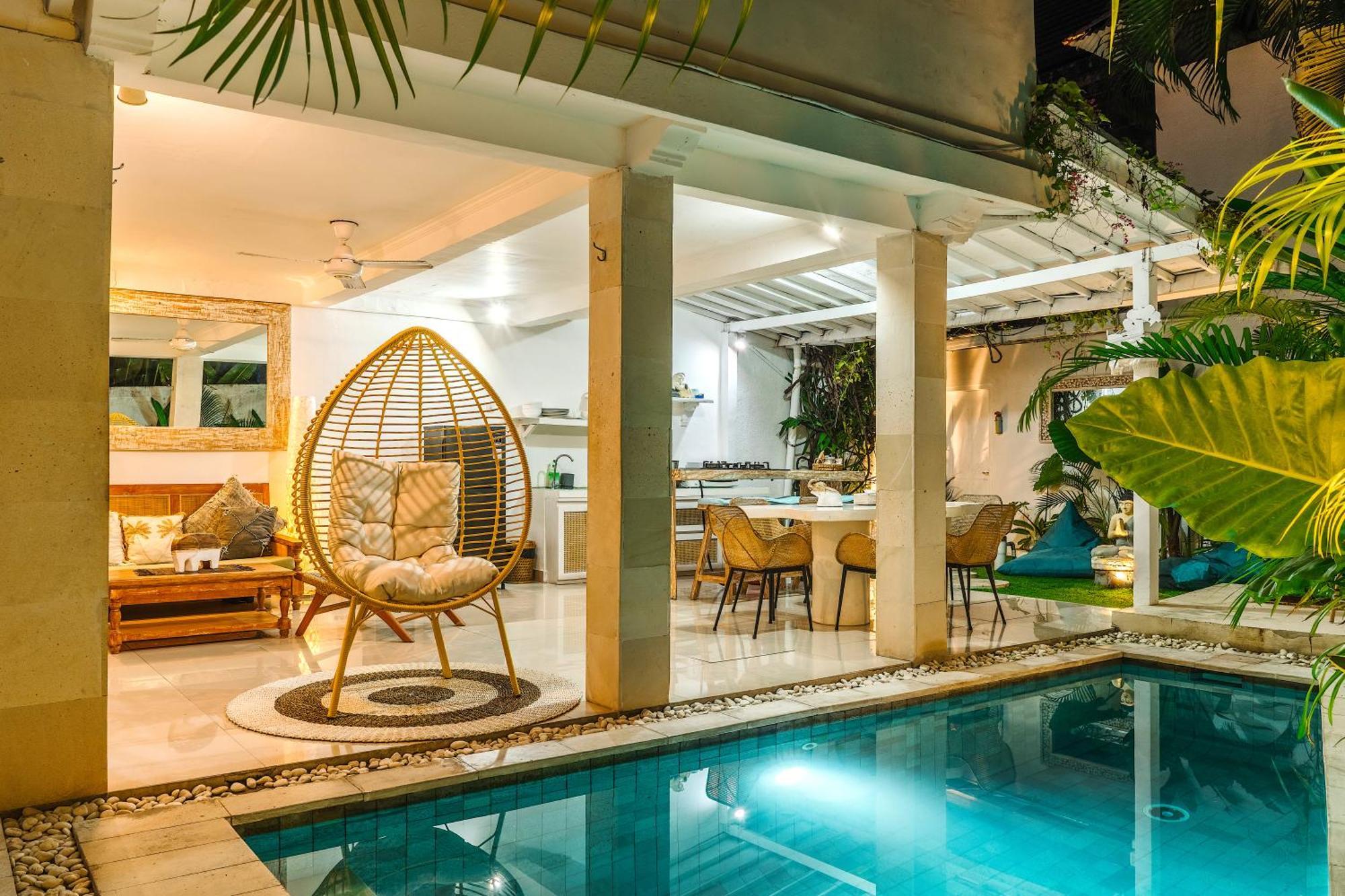 Renovated Mara Villa Double Six Beach Seminyak Exteriör bild